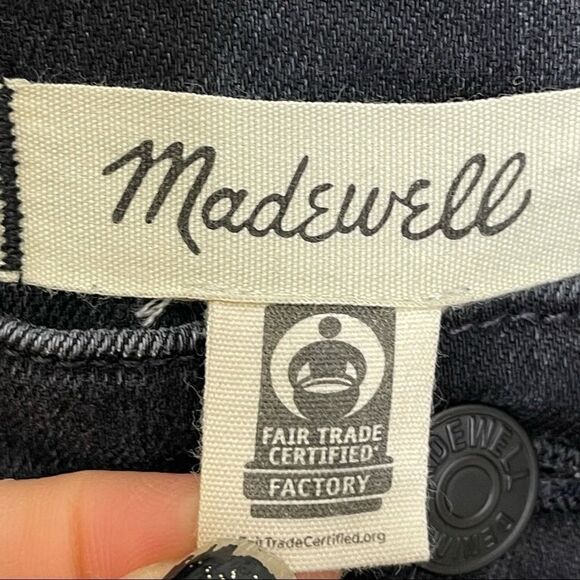 Madewell 10" High-Rise Skinny Jeans Eclipse Wash - Picture 6 of 13